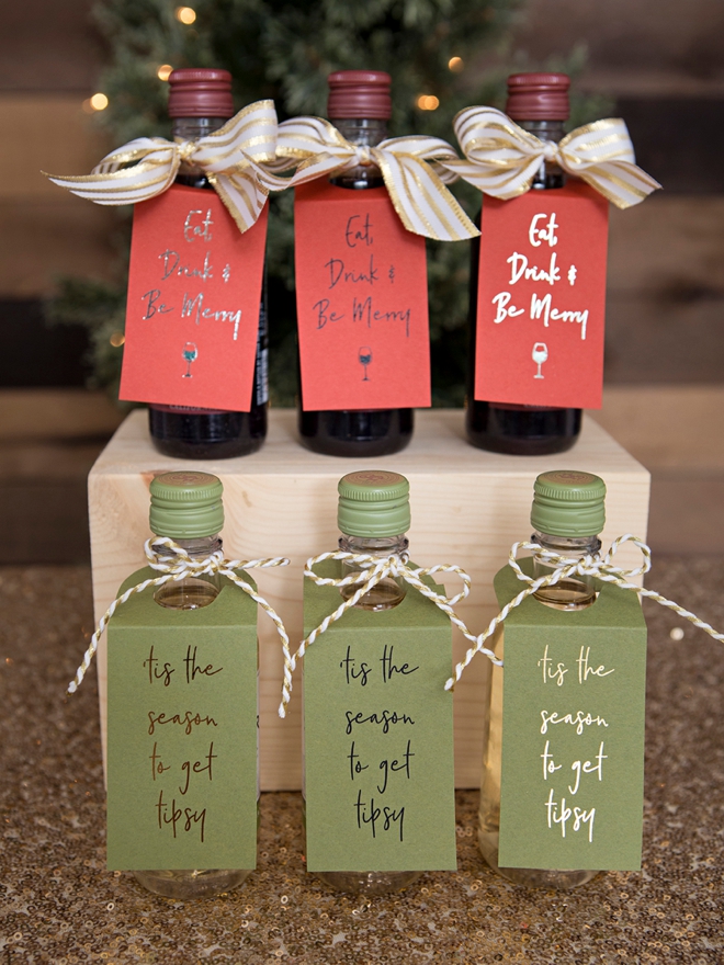 Baby shower sale liquor favors