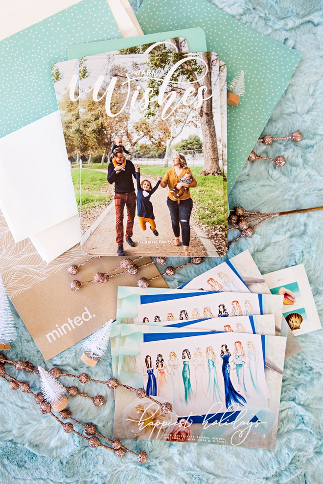 Our 2019 Holiday cards with Minted