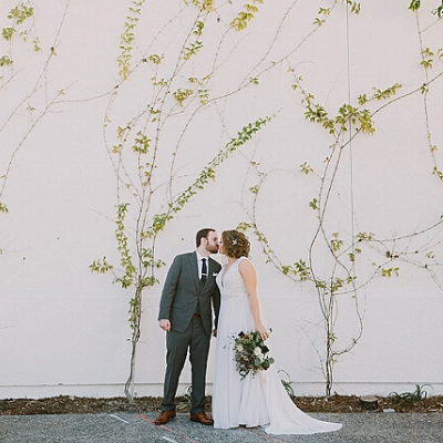 We are in LOVE with this adorable couple and their dreamy wedding on the blog now! Don't miss it!