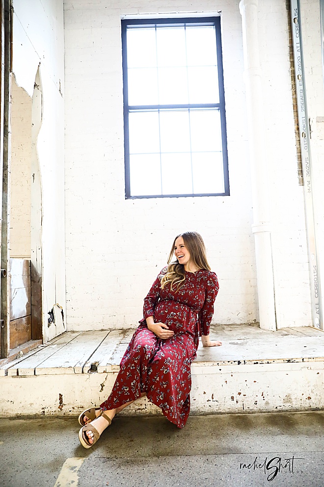 MUST SEE! Darling Industrial Minnesota Maternity Session