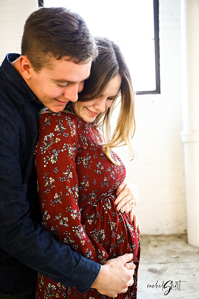 MUST SEE! Darling Industrial Minnesota Maternity Session