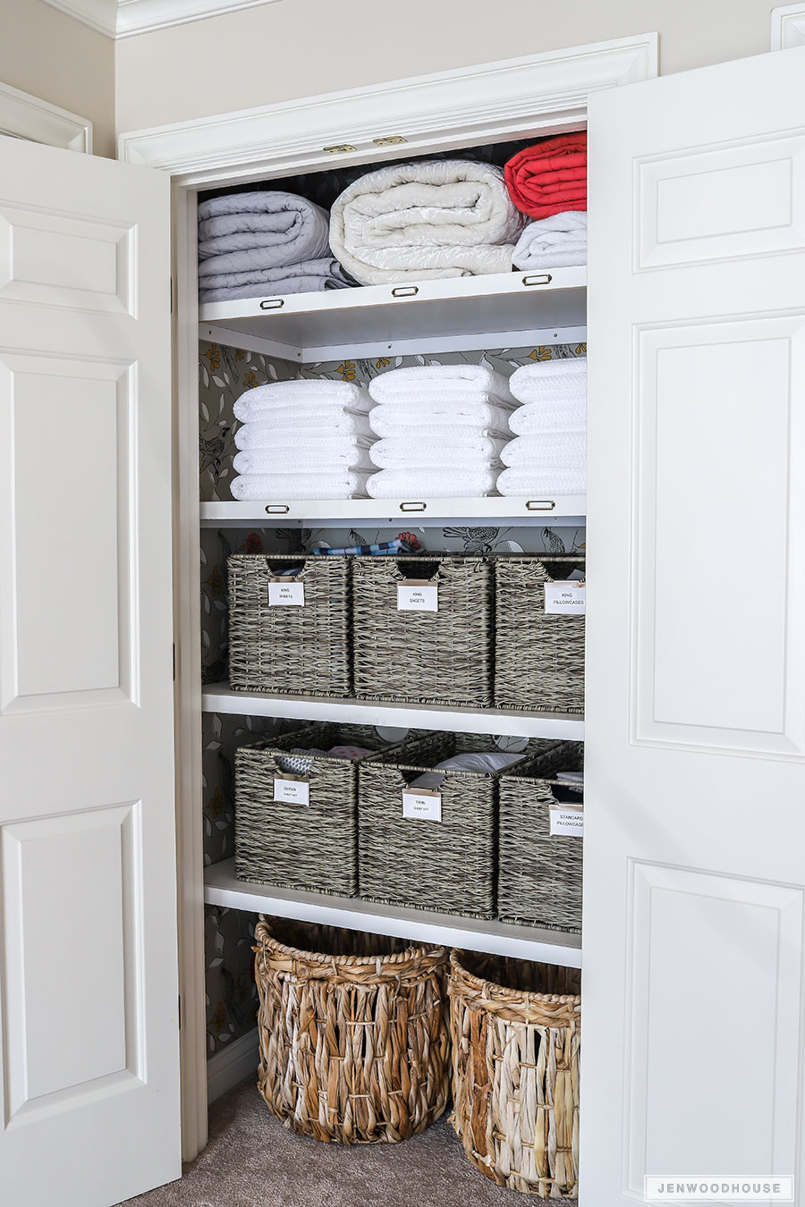 Shea S Best Linen Closet Organization Tips And Products   Linen Closet Organization 15 