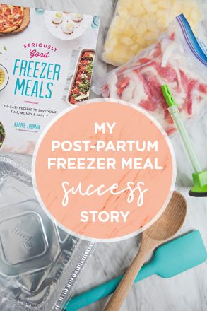 This Is My Post-Partum Freezer Meal Success Story!