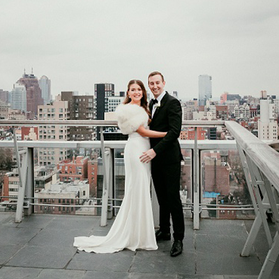 We are in LOVE with this dreamy DIY downtown NYC wedding on the blog now!