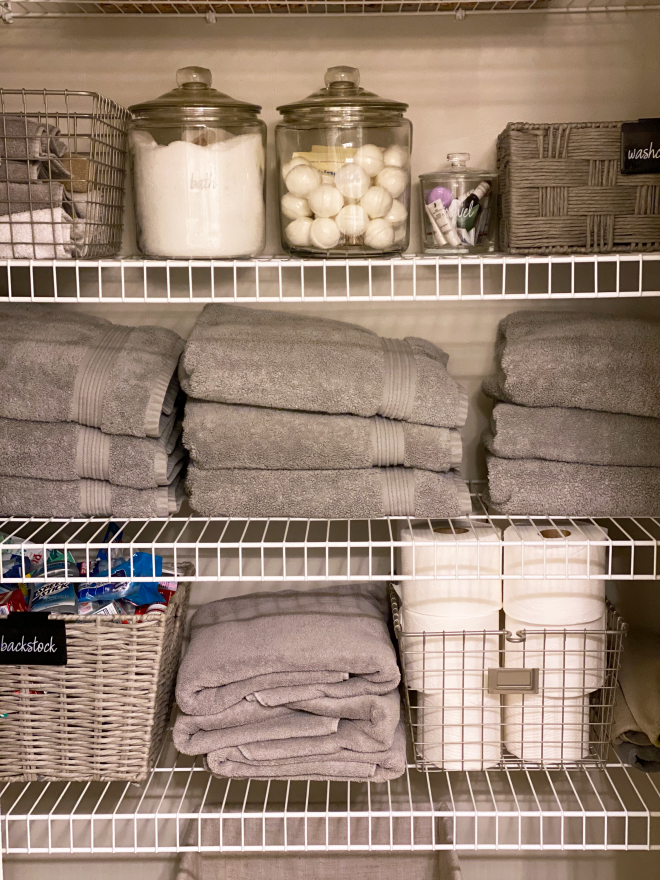 Shea's Best Linen Closet Organization Tips and Products