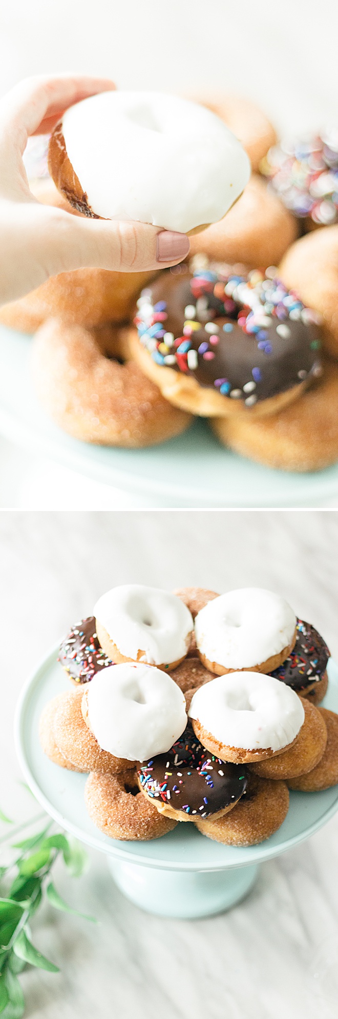 Learn how to make this simple and delicious DIY donut wedding cake!