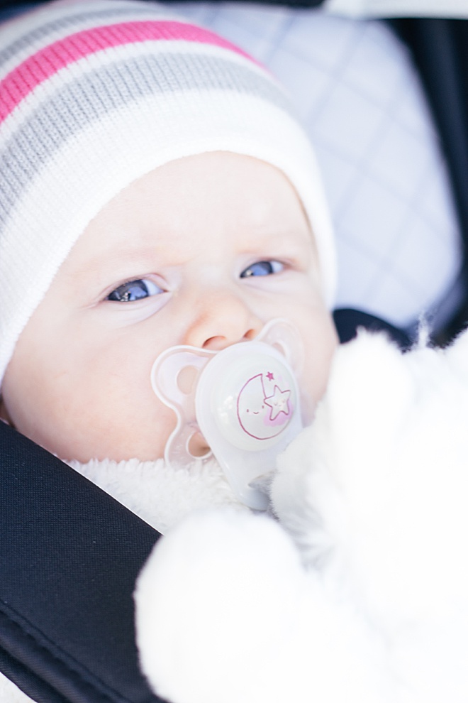 Make your own stuffed animal pacifier holder with your babies favorite pacifier!