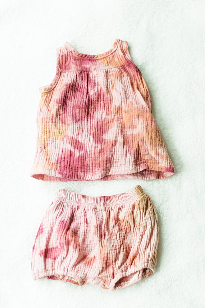 Tie dye outfits cheap for baby girl