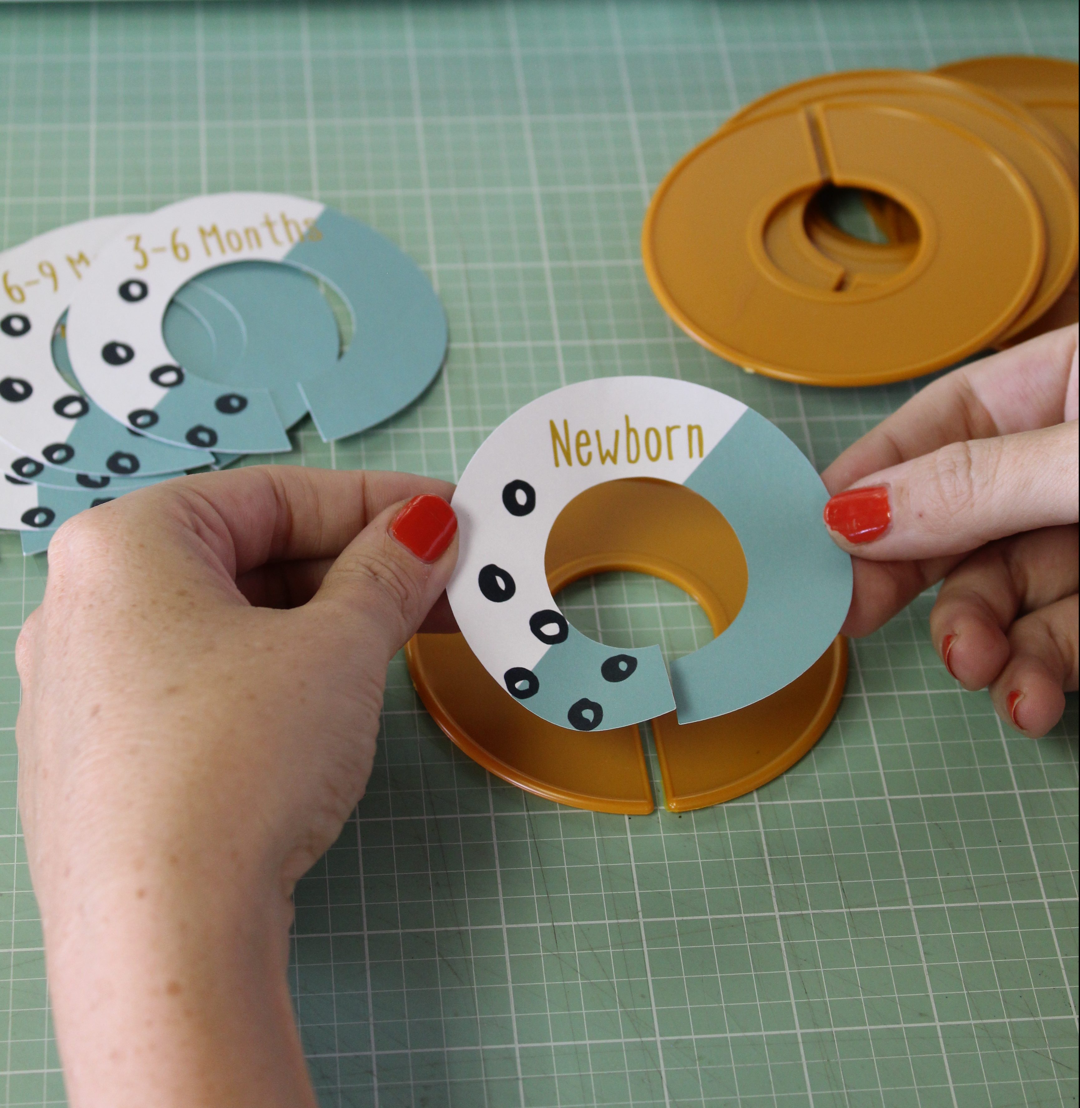 Create These Totally Custom Modern DIY Nursery Closet Dividers!