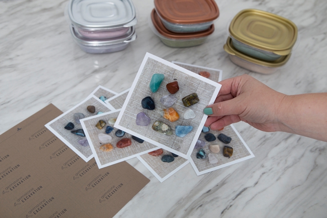 Make your own gemstone or fossil dig to beat quarantine boredom!
