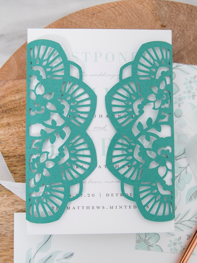 Learn how to make your own custom invitation wraps!