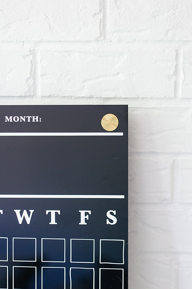 Obsessing over our new wall calendar make with @officialcricut