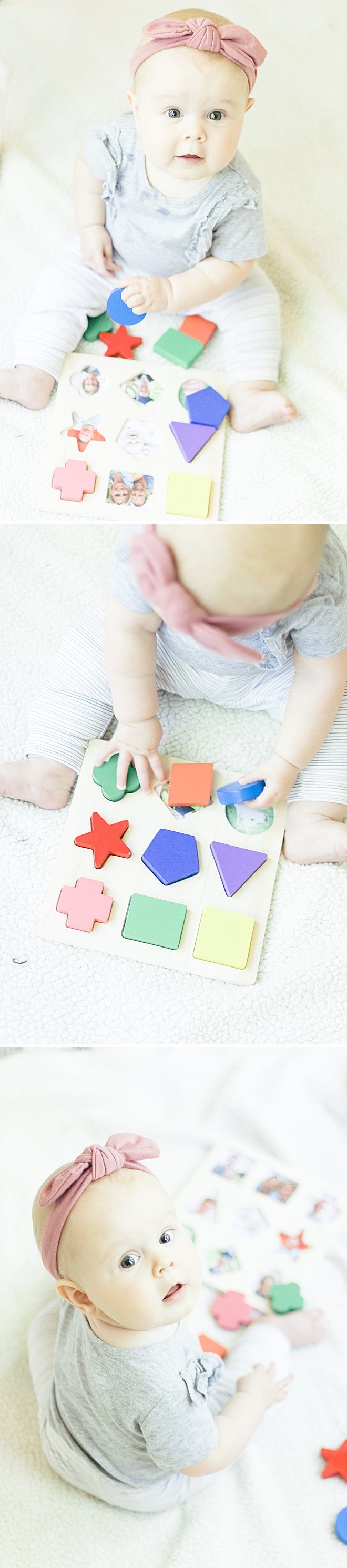 You may not be able to see your family right now but you still want your baby to know who they are. This personalized baby puzzle is perfect for a time like this.