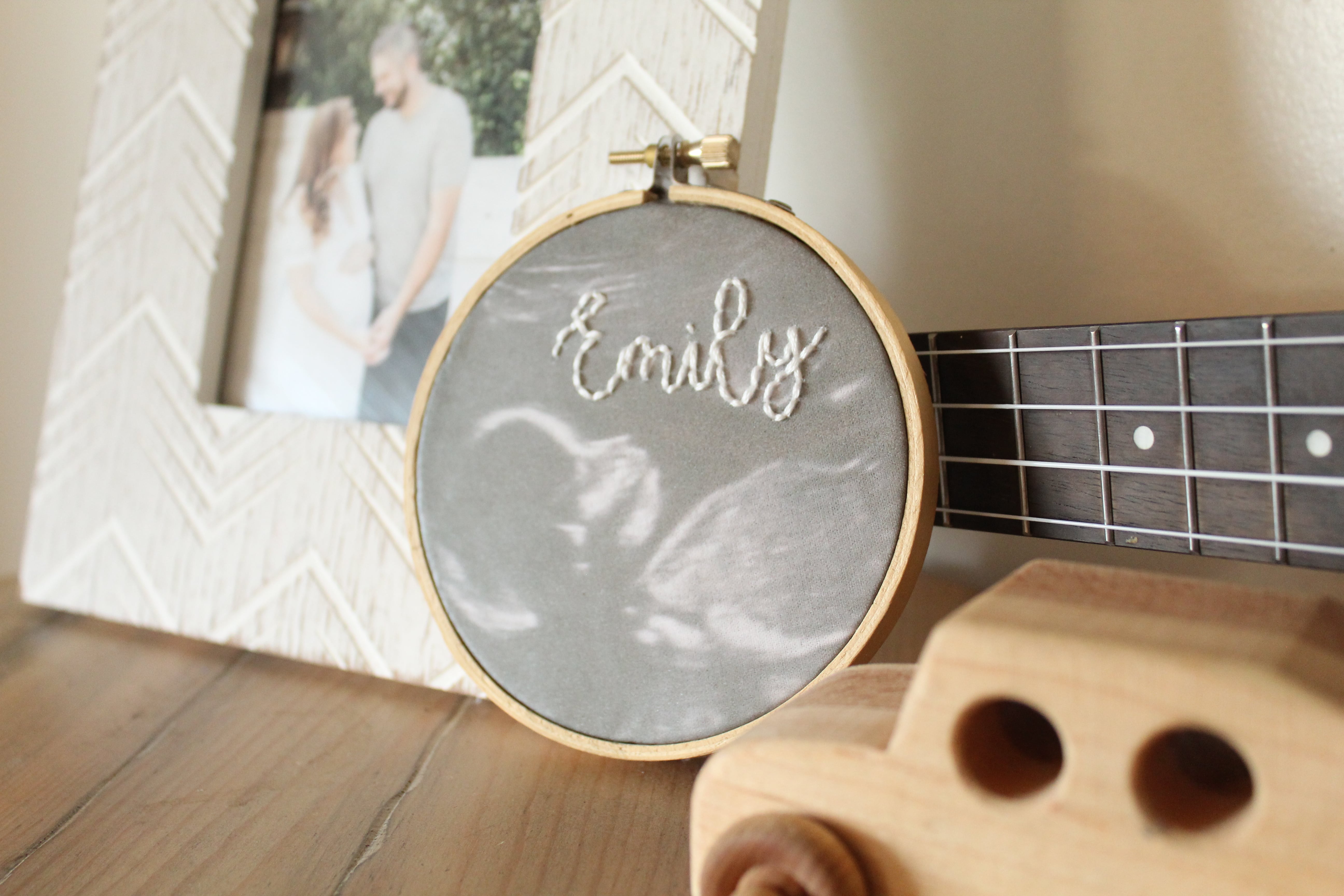 You don't want to miss this DIY Ultrasound Embroidery Hoop!