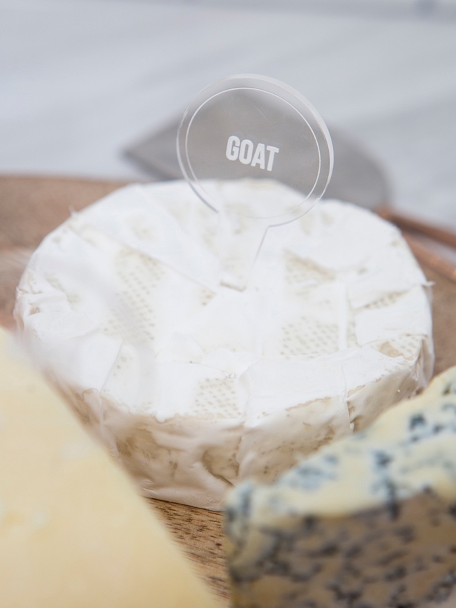 Use our exclusive SVG file to make your own acrylic cheese markers!