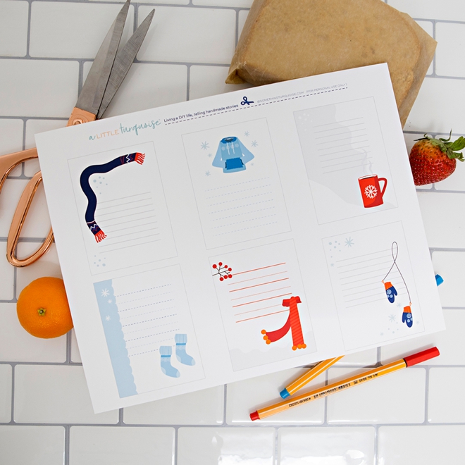 10 months of FREE printable lunch box notes!