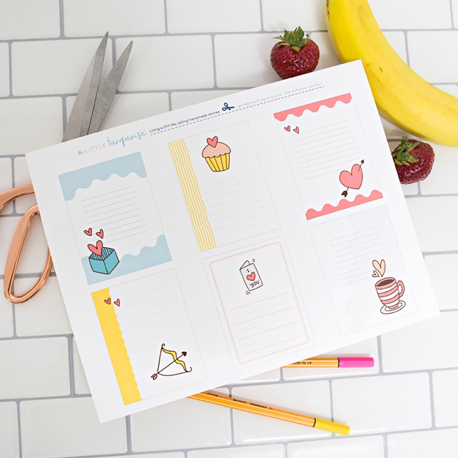 60 FREE printable lunch box notes with Canon!