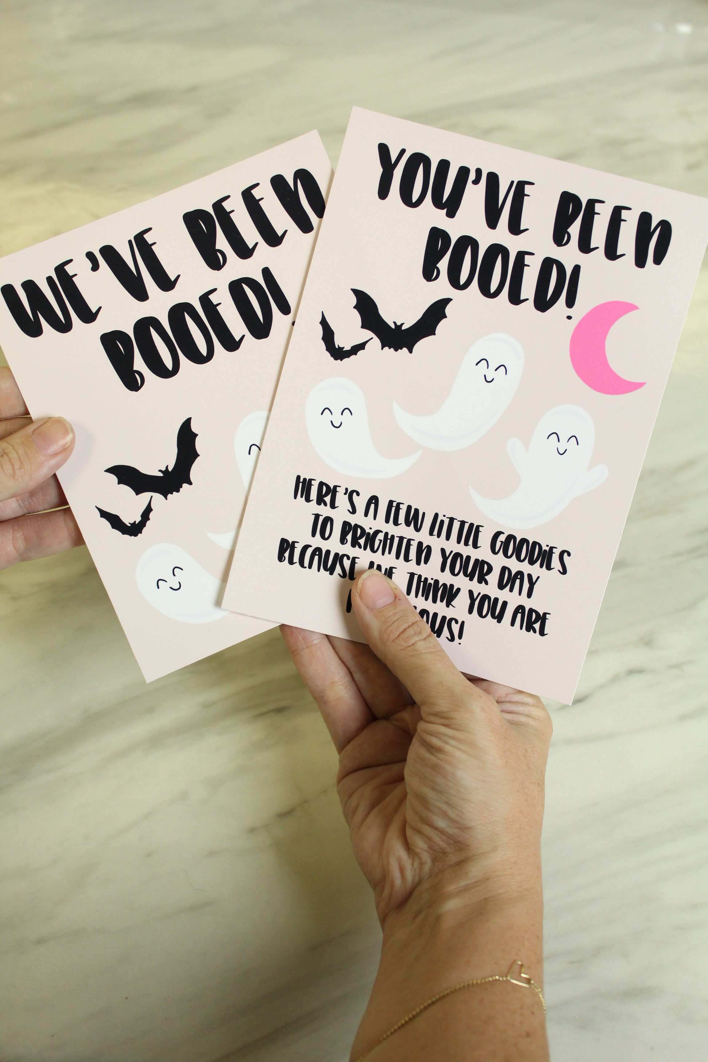 You don't want to miss this adorable FREE 'You've Been Booed' Printable