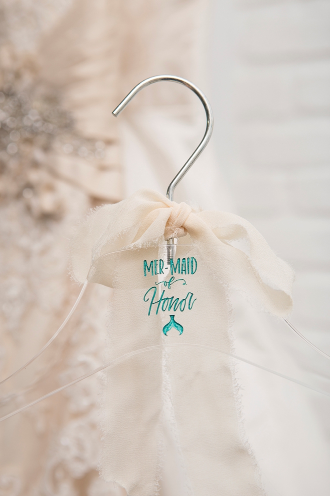 Acrylic Bridal Hanger Tags