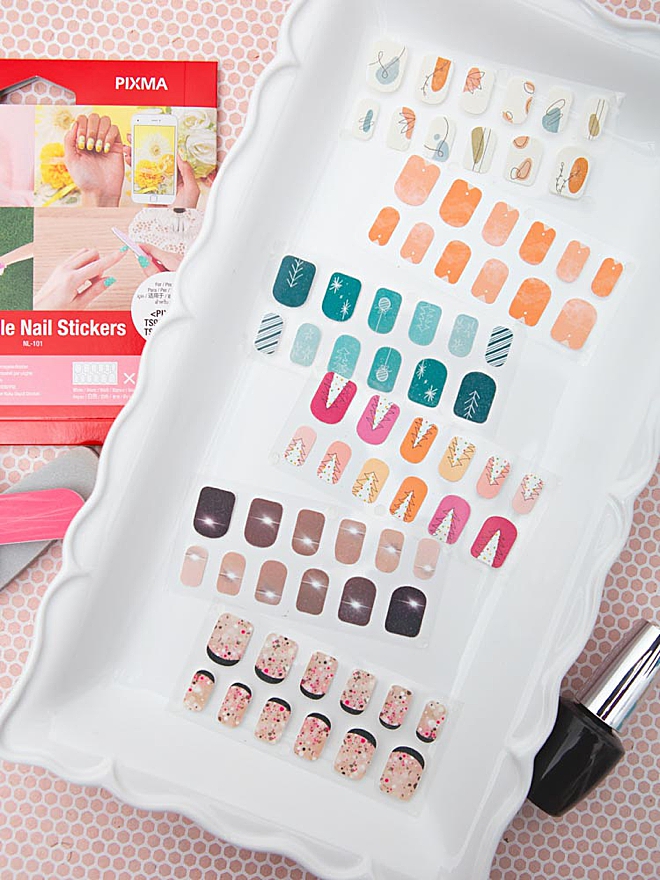 Learn how to make your own nail stickers!