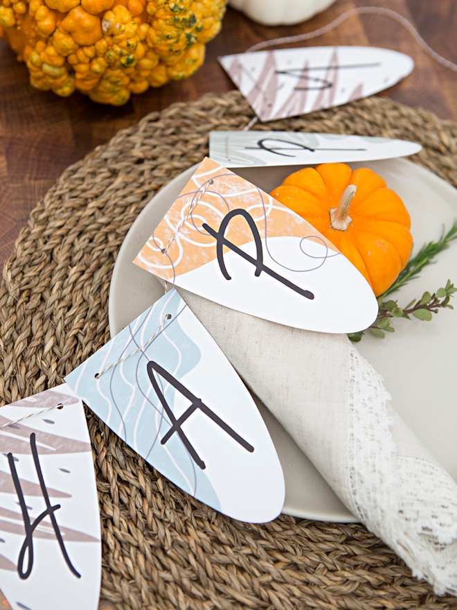 Free, Modern Thanksgiving Printable Decor With Canon PIXMA Something