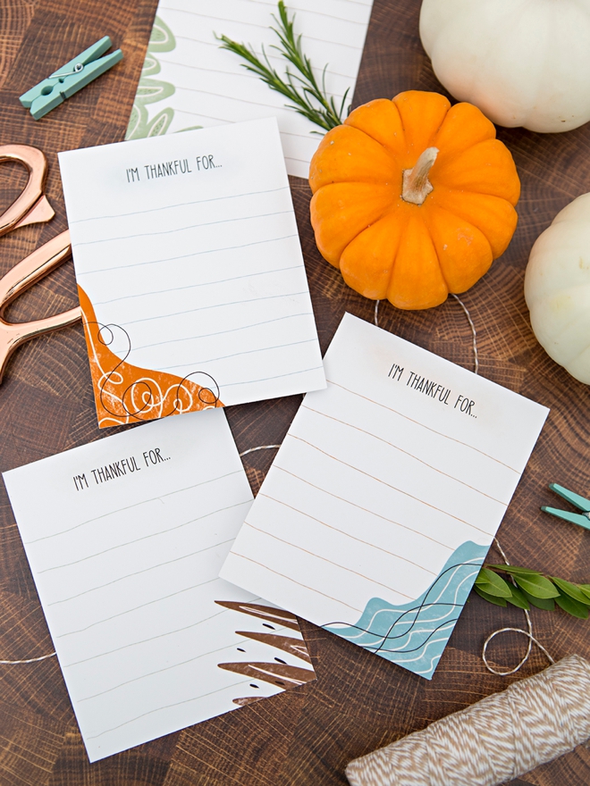 Print our modern Thanksgiving items with your Canon printer!