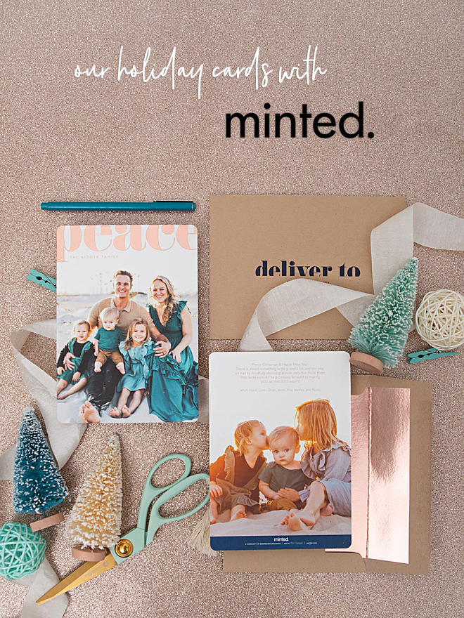 Our 2020 Christmas Photo Cards with Minted