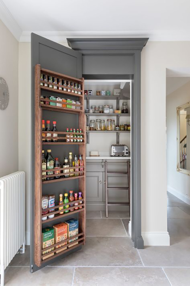 Pantry Door Storage - Something Turquoise