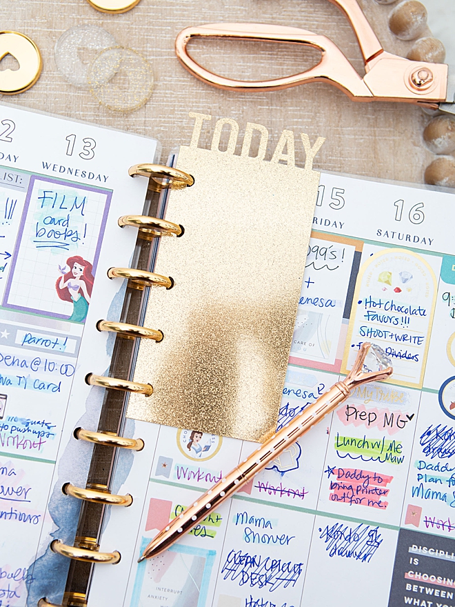 Make your own custom Happy Planner page markers!