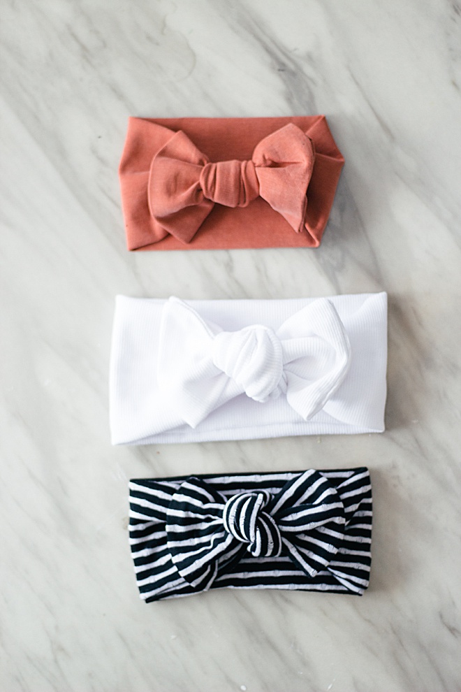 We made a super simple, no-sew tutorial for you to make these adorable bows for your baby!