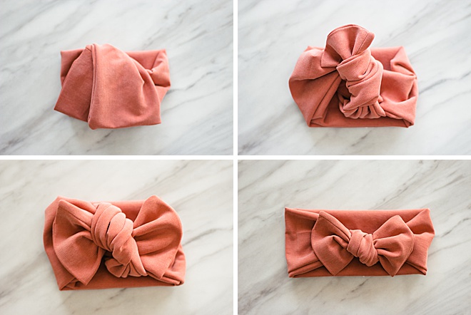 The CUTEST DIY and guess what, it's SO EASY! No-sew baby bows on the site now!