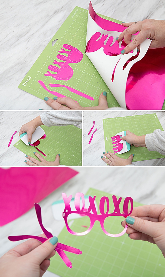 How to make your own CUSTOM paper glasses!