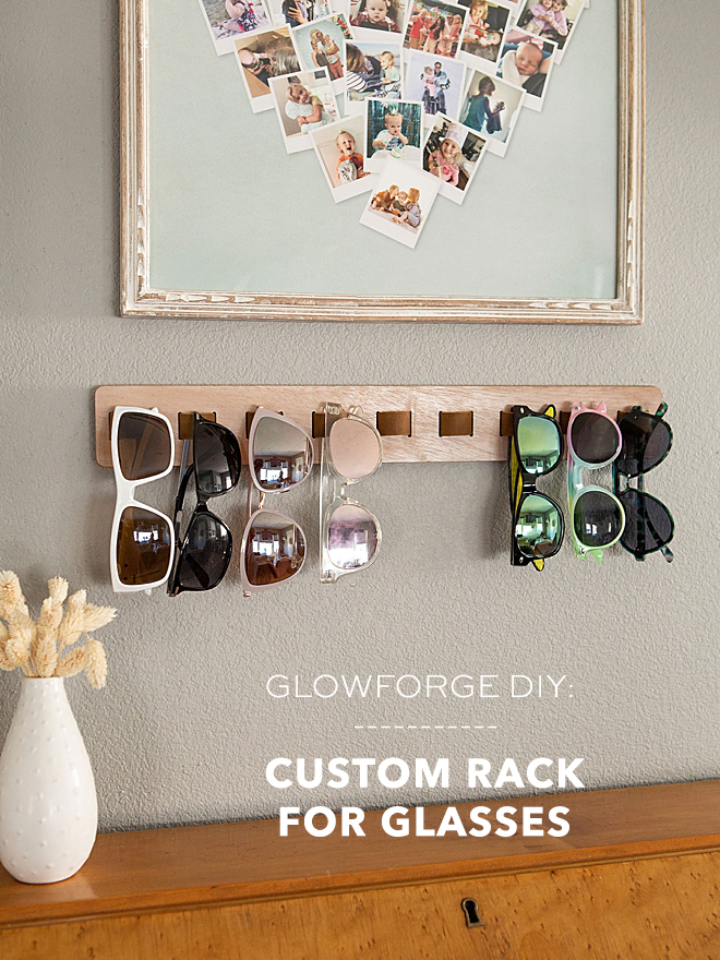 DIY Sunglasses Holder for $5