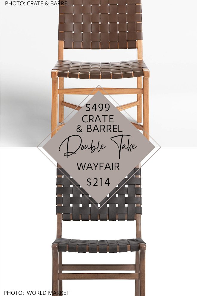 The dupe of all home decor dupes is this Crate and Barrel-ish