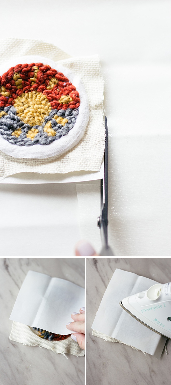 Obsessing over these punch needle patches. Catch our DIY tutorial with three full punch needle designs!