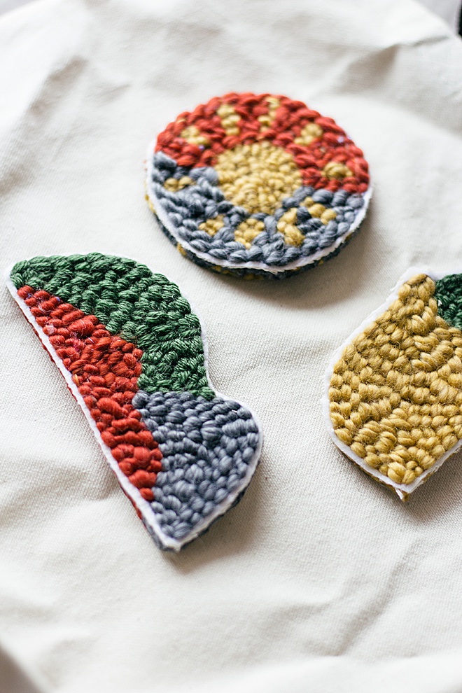 Creative Lemon Fruit Custom iron-on patch for clothing embroidery