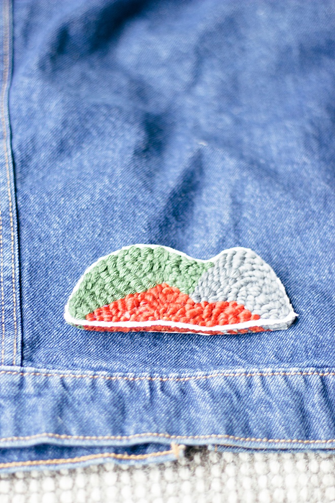 Have you tried punch needle yet? It's one of our new favorite crafts! We are making iron-on patches today on the blog.