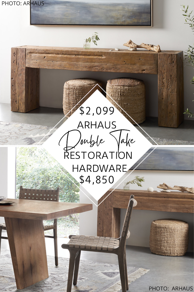 ⭐️ CRATE & BARREL HIGH END DIY DUPE