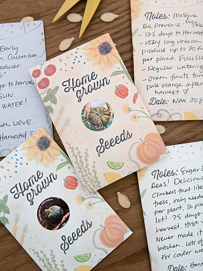 Print our adorable seed packets for free!