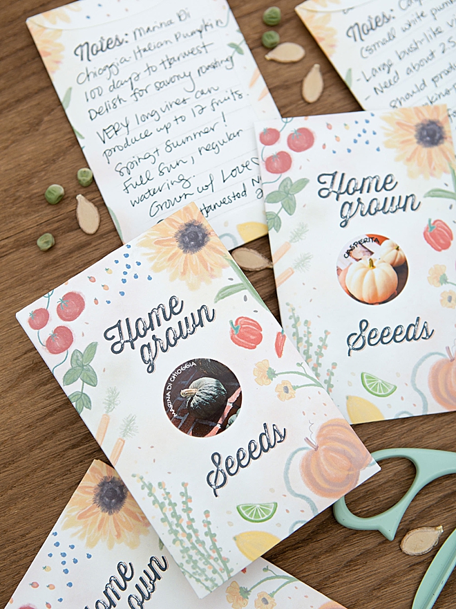 Print our adorable seed packets for free!