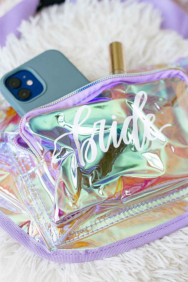 Ready for your bachelorette party? These DIY fanny packs are a must for your whole bride tribe!