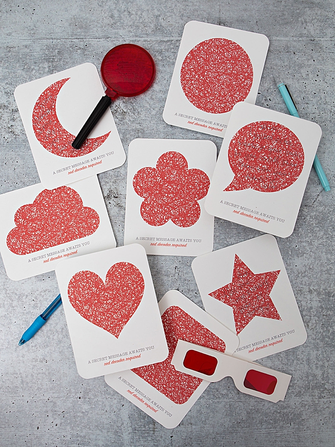 Awesome, free printable secret message cards, great for kids!