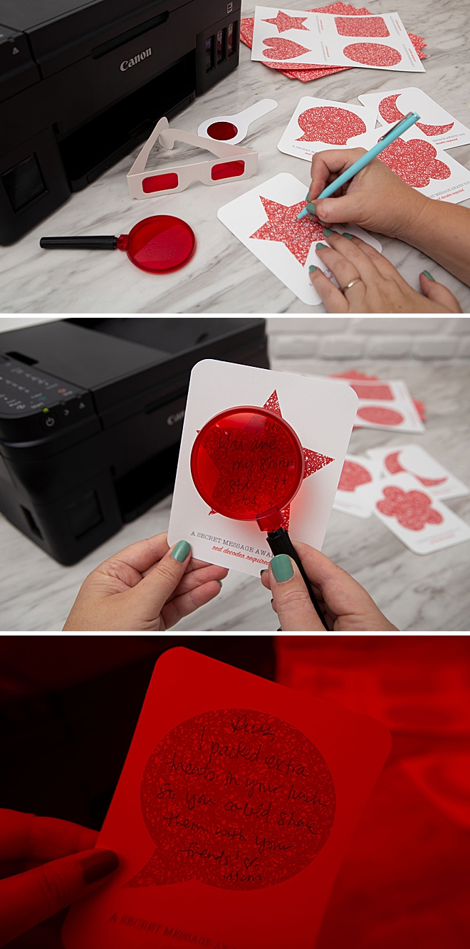 Print your own secret message paper with Canon PIXMA!