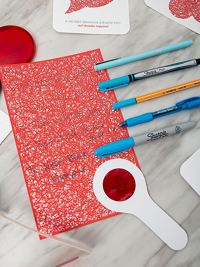 Blue pens that work best with our secret message printable paper!