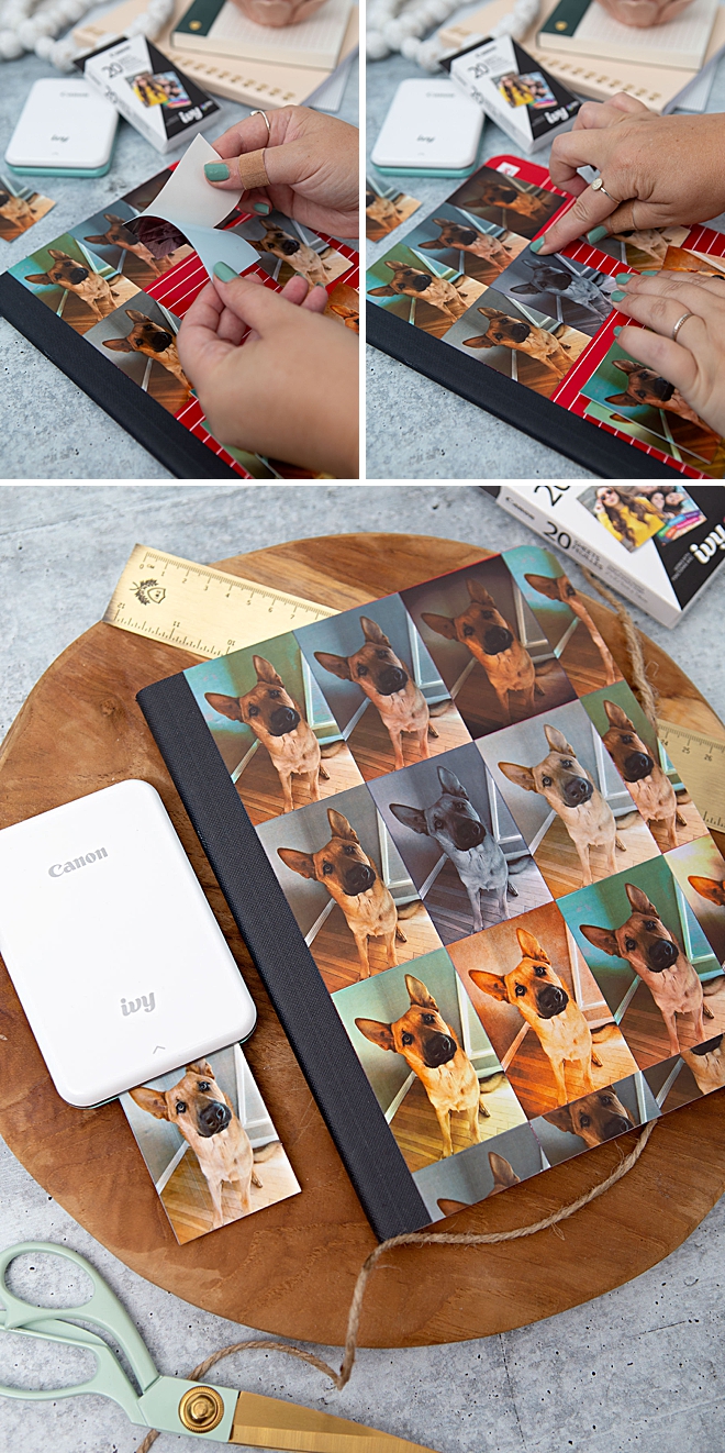 Use Your Canon IVY Stickers To Make An Awesome Photo Notebook