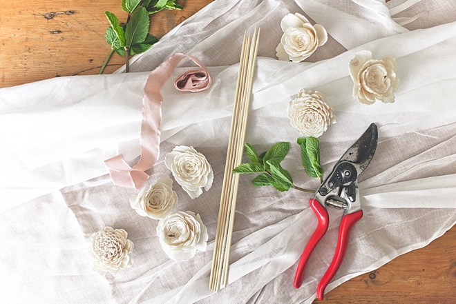 How to Make Pretty Drink Stirrers for Wedding