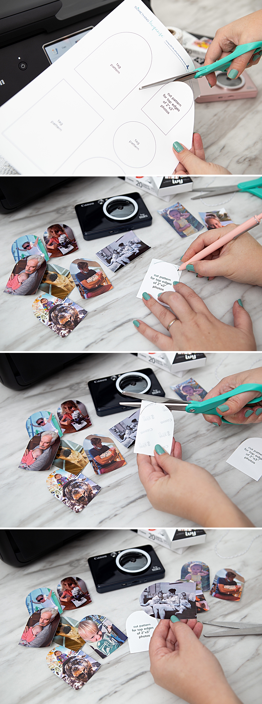 These DIY photo gift tags are the best thing ever!