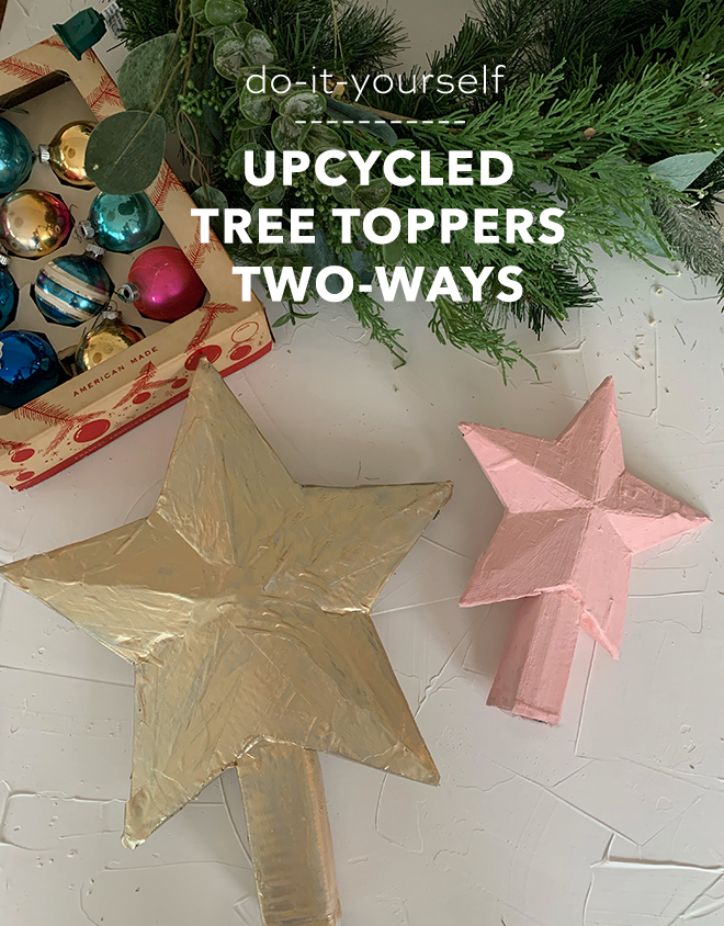 You have to check out this DIY tree topper. You may even have the supplies on hand!