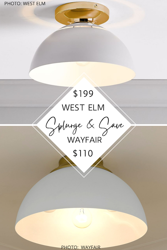 Do you love West Elm style? If you're looking for stores like West Elm, you've got to see my West Elm Sculptural Metal light dupe. This copycat will give you the West Elm look for less! #inspiration #decor #design #lighting