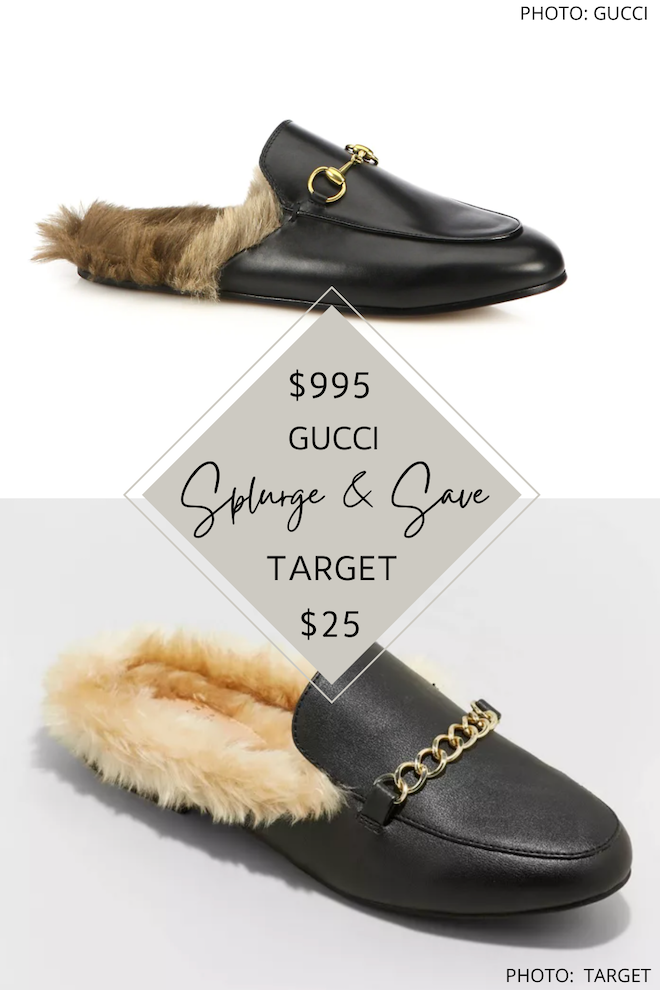  OMG this Gucci Princetown loefer dupes are from TARGET! If you love Target fashion finds, you've got to see this copycat. #flats #inspo #shoes #slides